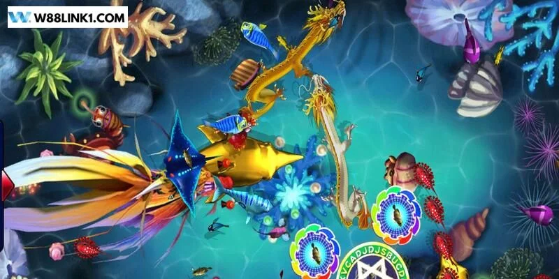 Máy auto bắn cá mang lại nhiều hỗ trợ cho người chơi.